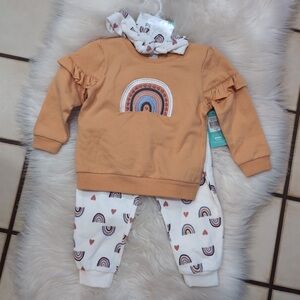PL Baby NEW Rainbow Toddler Sweat Outfit, 24 mths